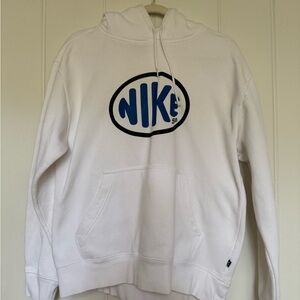 Nike White Hoodie for Men